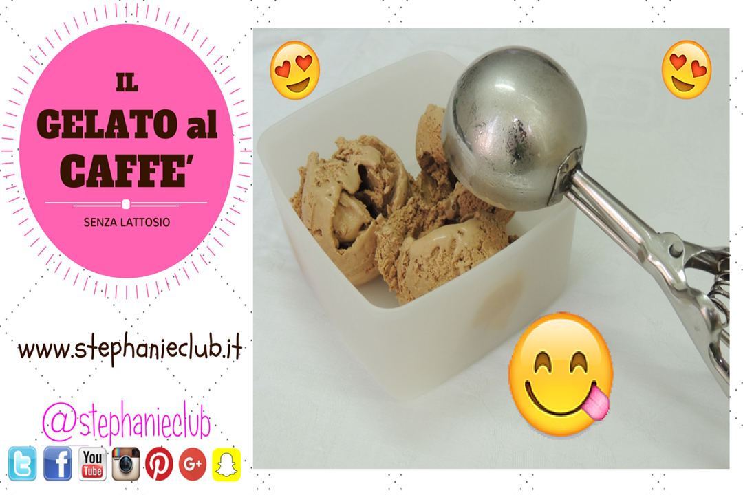 Gelato al caffè senza gelatiera e senza lattosio