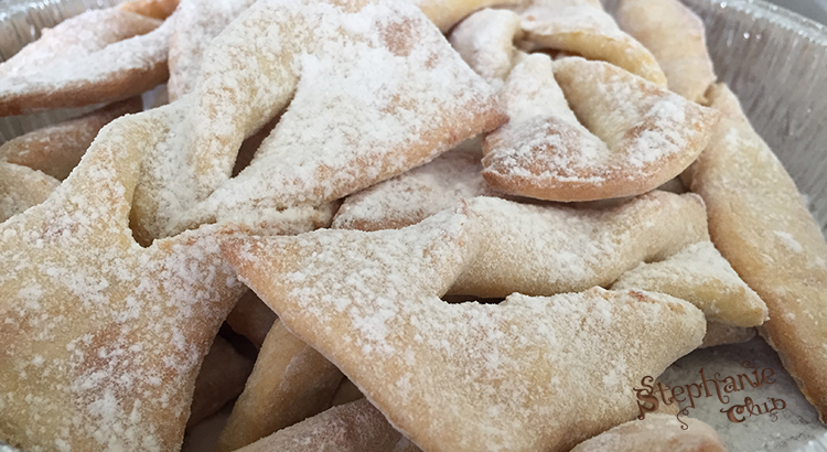 Le chiacchiere al forno