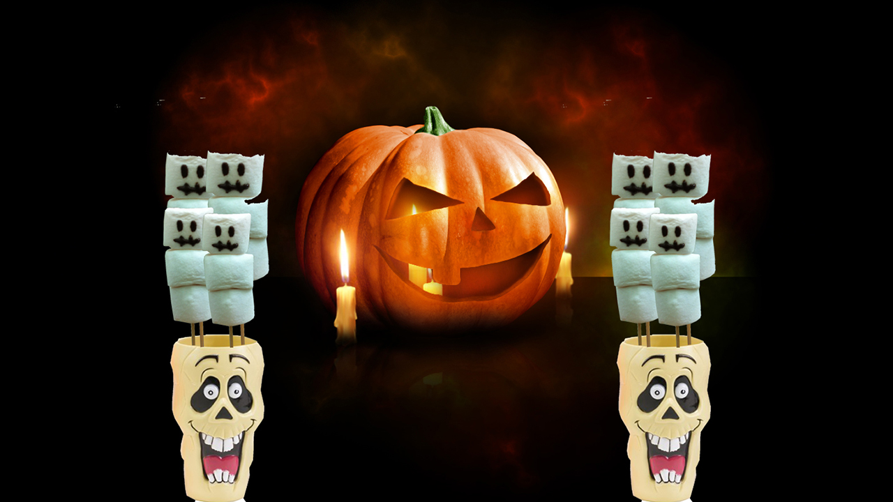 Fantasmini di Marshmallow – Ricette di Halloween