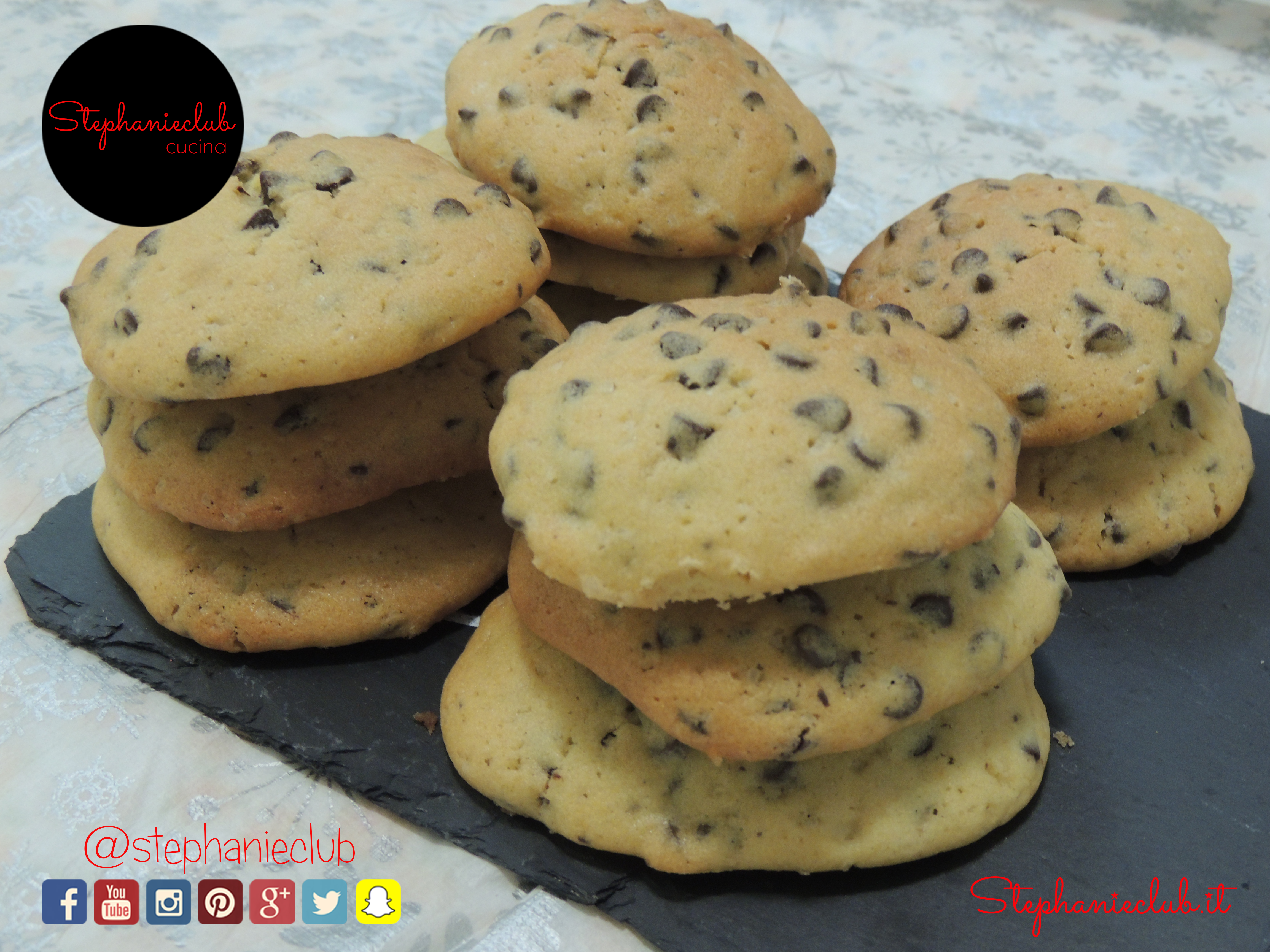 American Cookies lactose free - senza lattosio - ricetta di Natale_02