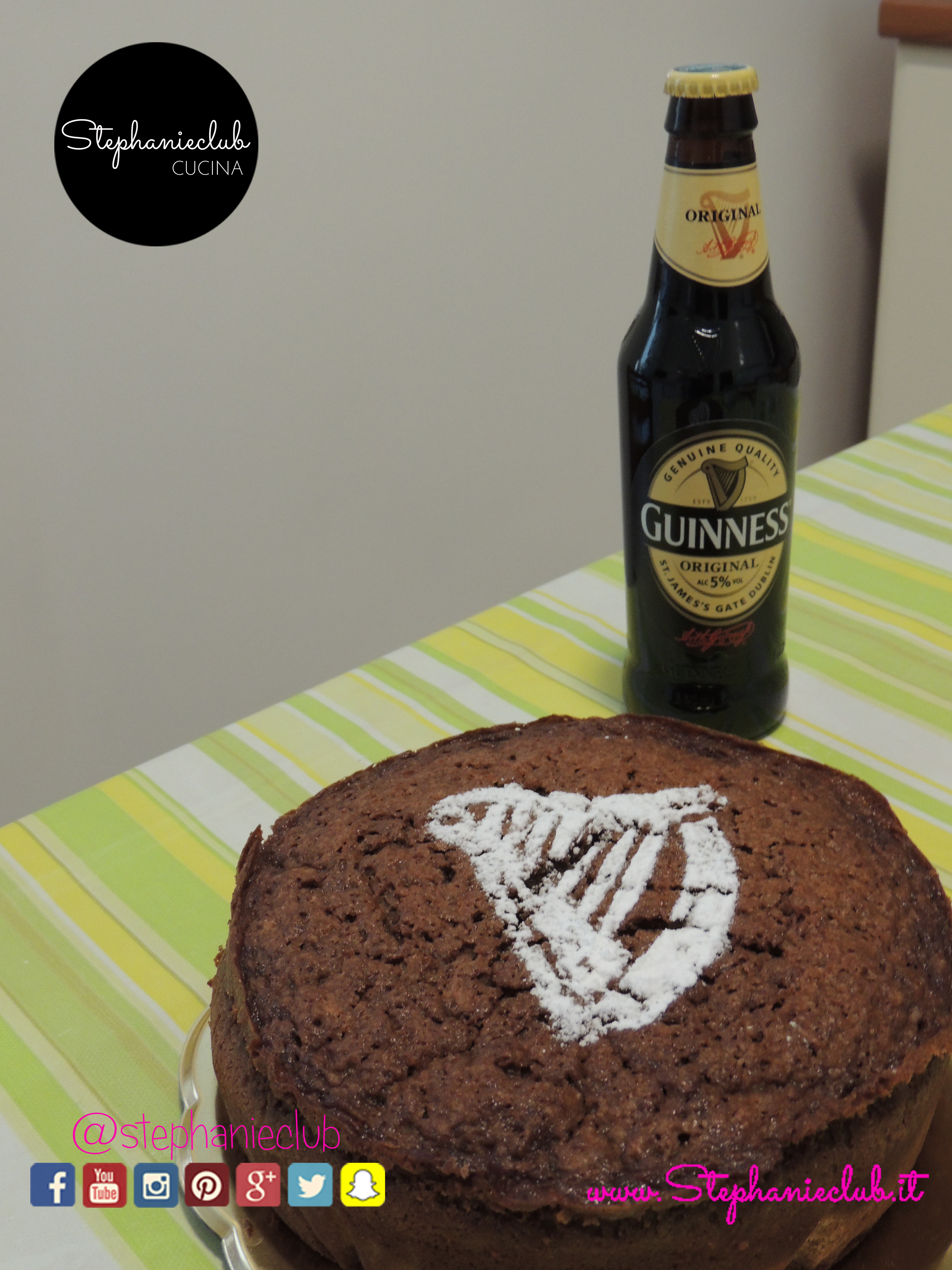 Guinness Chocolate Cake - Torta alla birra senza lattosio_03
