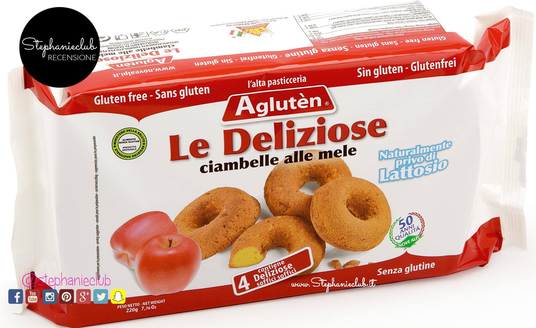 Recensione Le deliziose ciambelle alle mele - Agluten_02