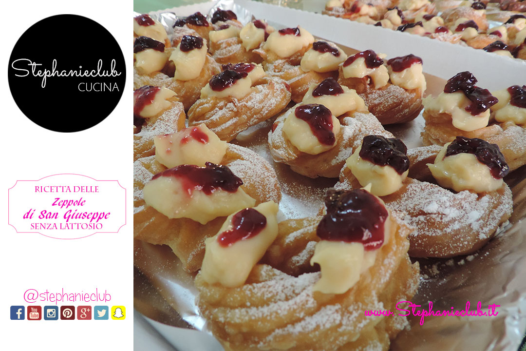 Le zeppole fritte di San Giuseppe con Crema Bimby