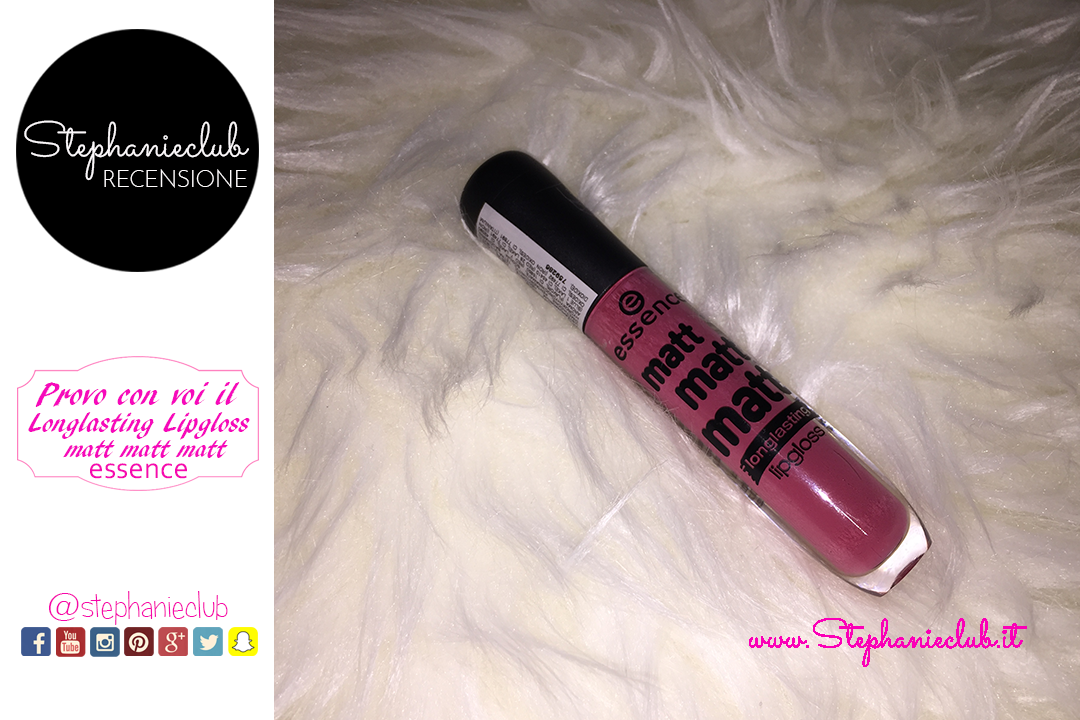 Recensione Longlasting MATT MATT MATT Lipgloss – Essence