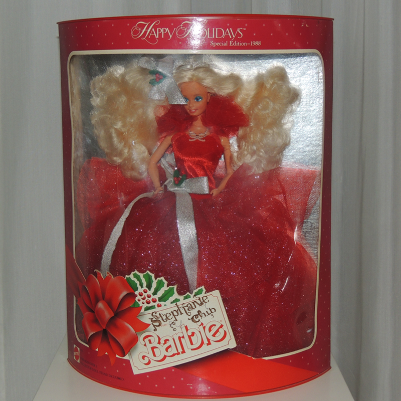 1988 Happy Holidays Barbie Doll