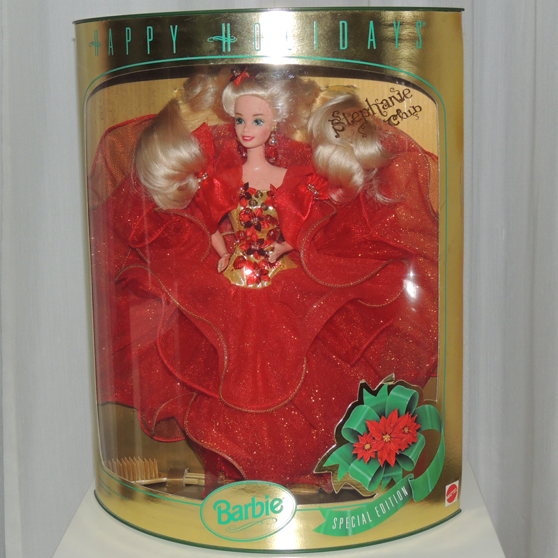 1993 Happy Holidays Barbie Doll
