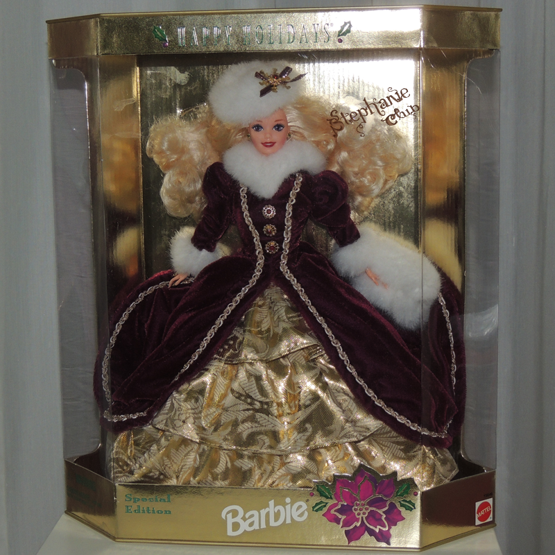 1996 Happy Holidays Barbie Doll