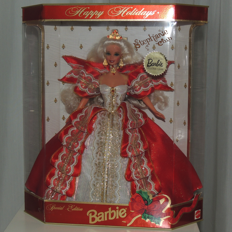 1997 Happy Holidays Barbie Doll