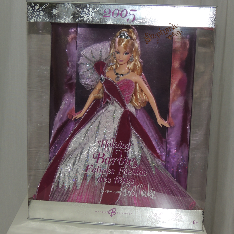 2005 Holiday Barbie Doll by Bob Mackie