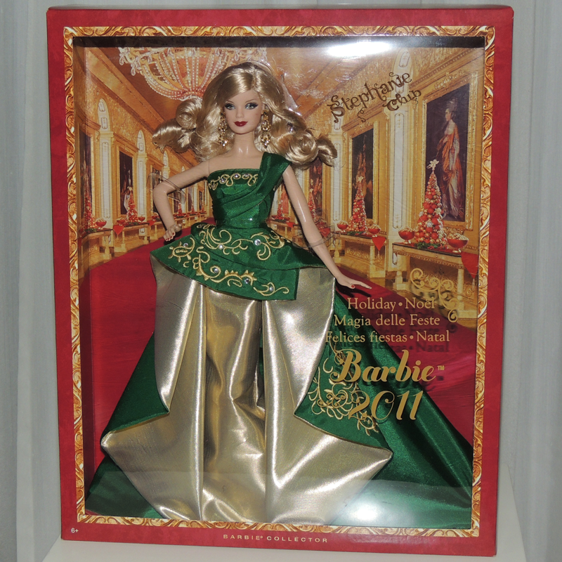 2011 Holiday Barbie Mattel