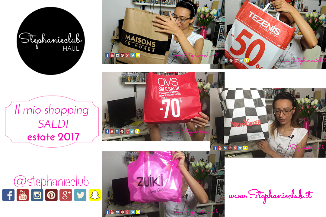 Il mio shopping da Tezenis – OVS – ZUIKI – Maisons du Monde – SALDI – estate 2017