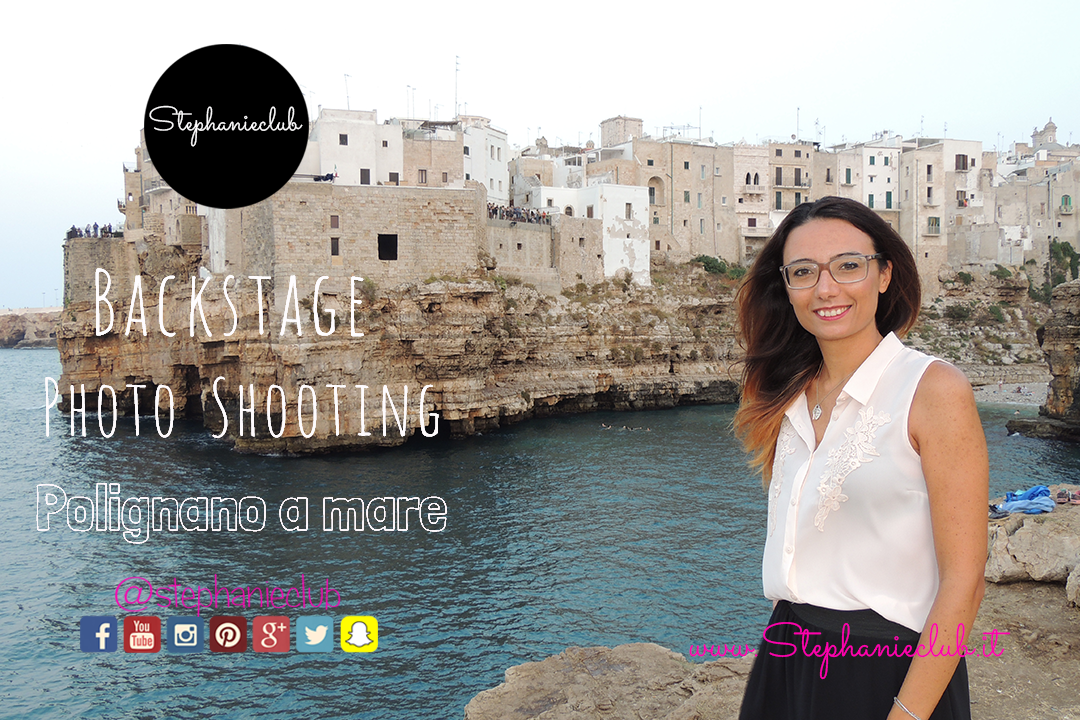 Backstage – Photo Shooting a Polignano a mare