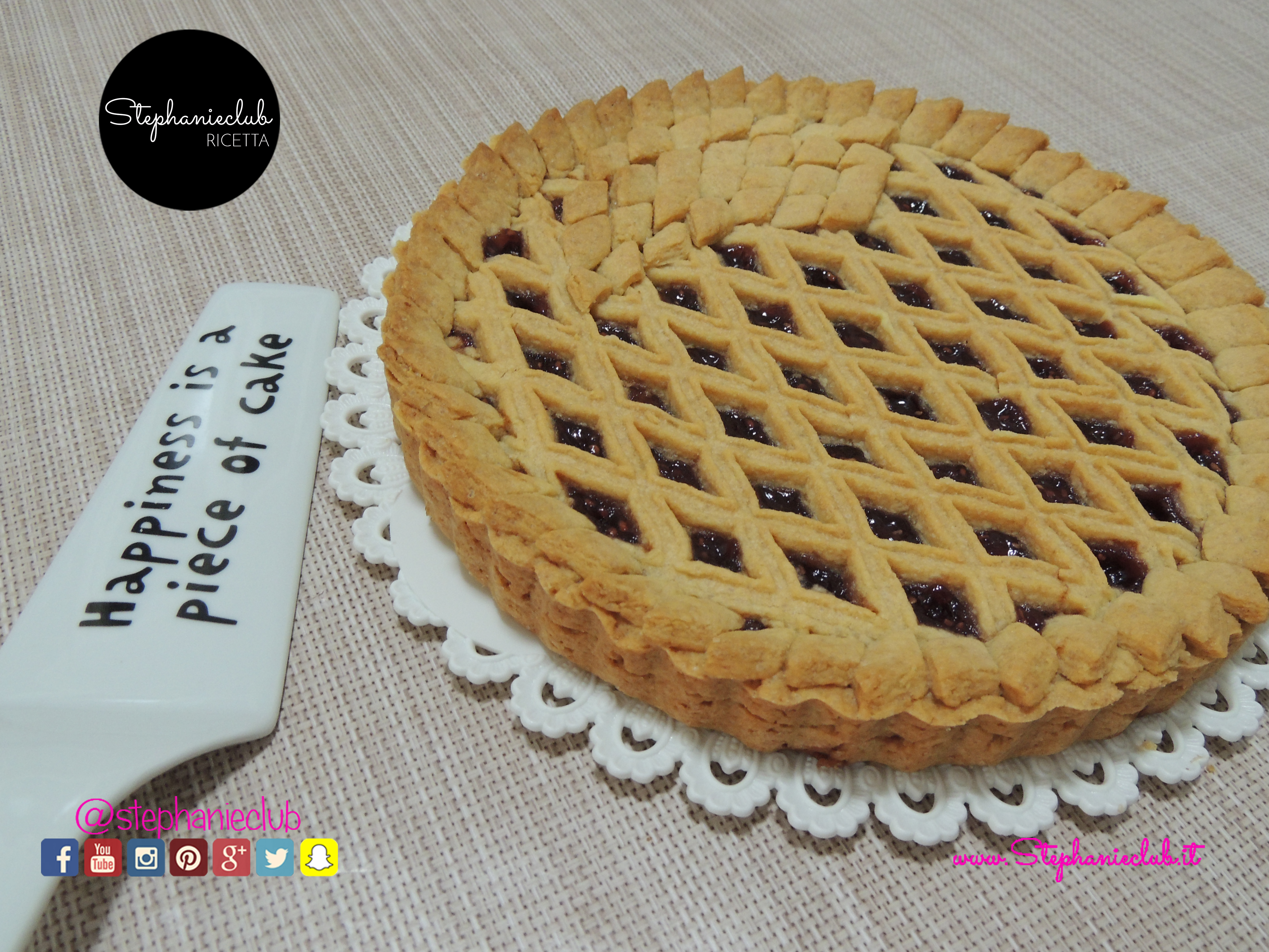 La mia crostata perfetta con la griglia tagliapasta Decora_02