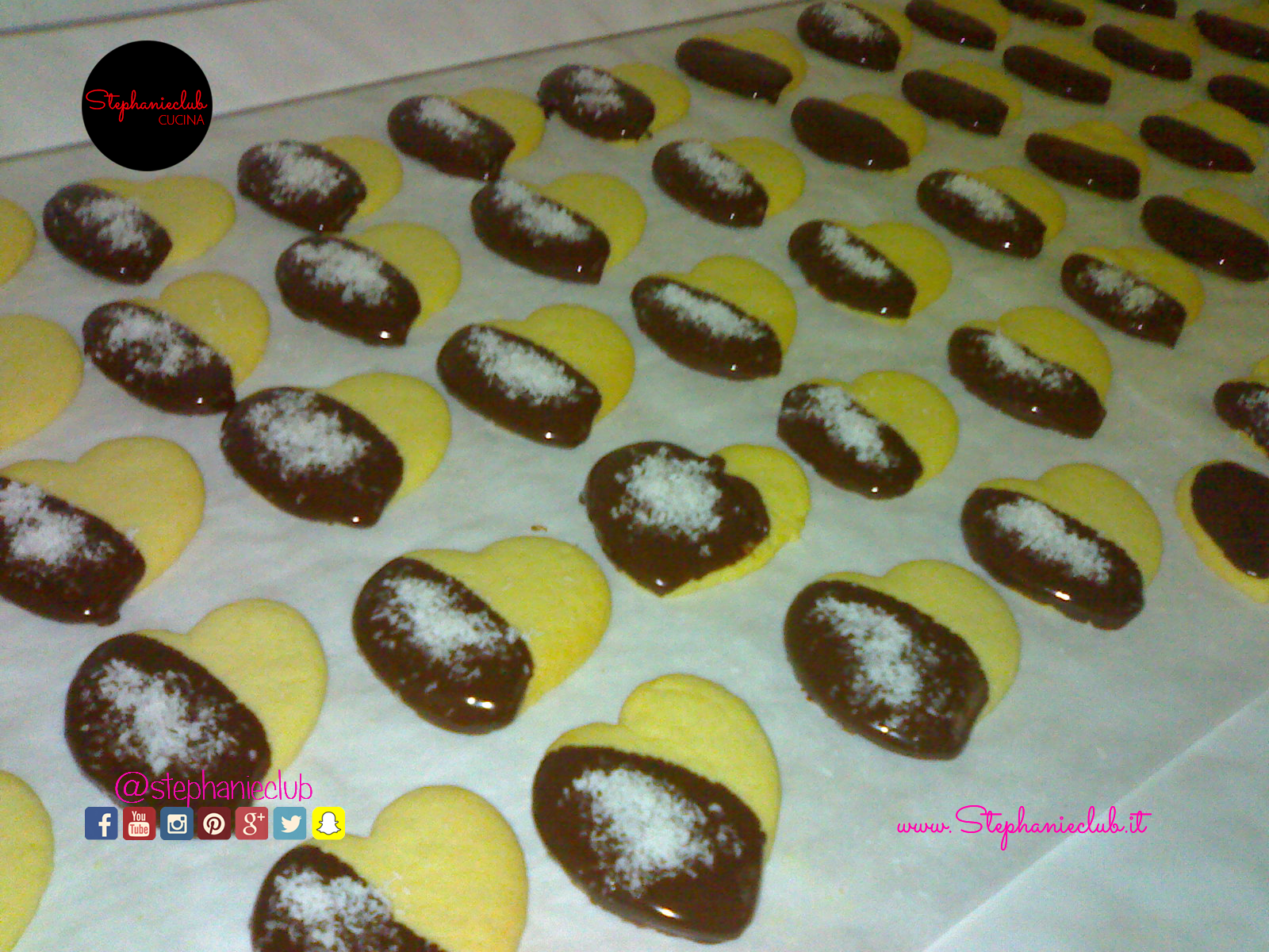 Biscotti cioccolato e cocco (ricetta di famiglia preparata con Bimby TM31)