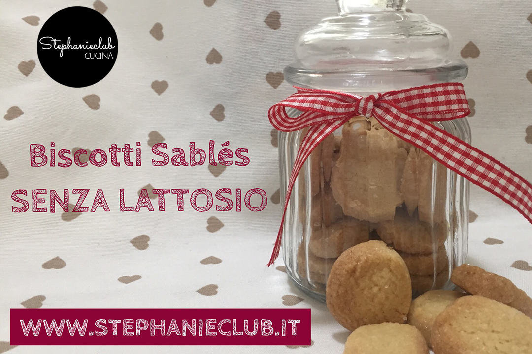 Biscotti Sablés – senza lattosio