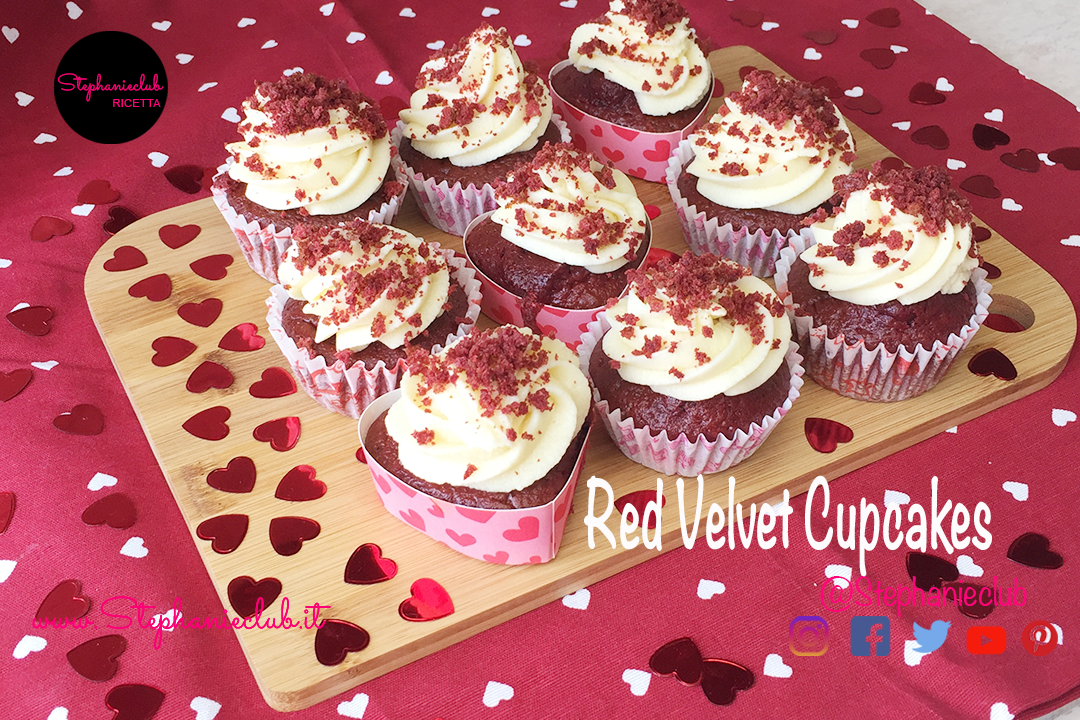 Red Velvet Cupcakes – senza lattosio